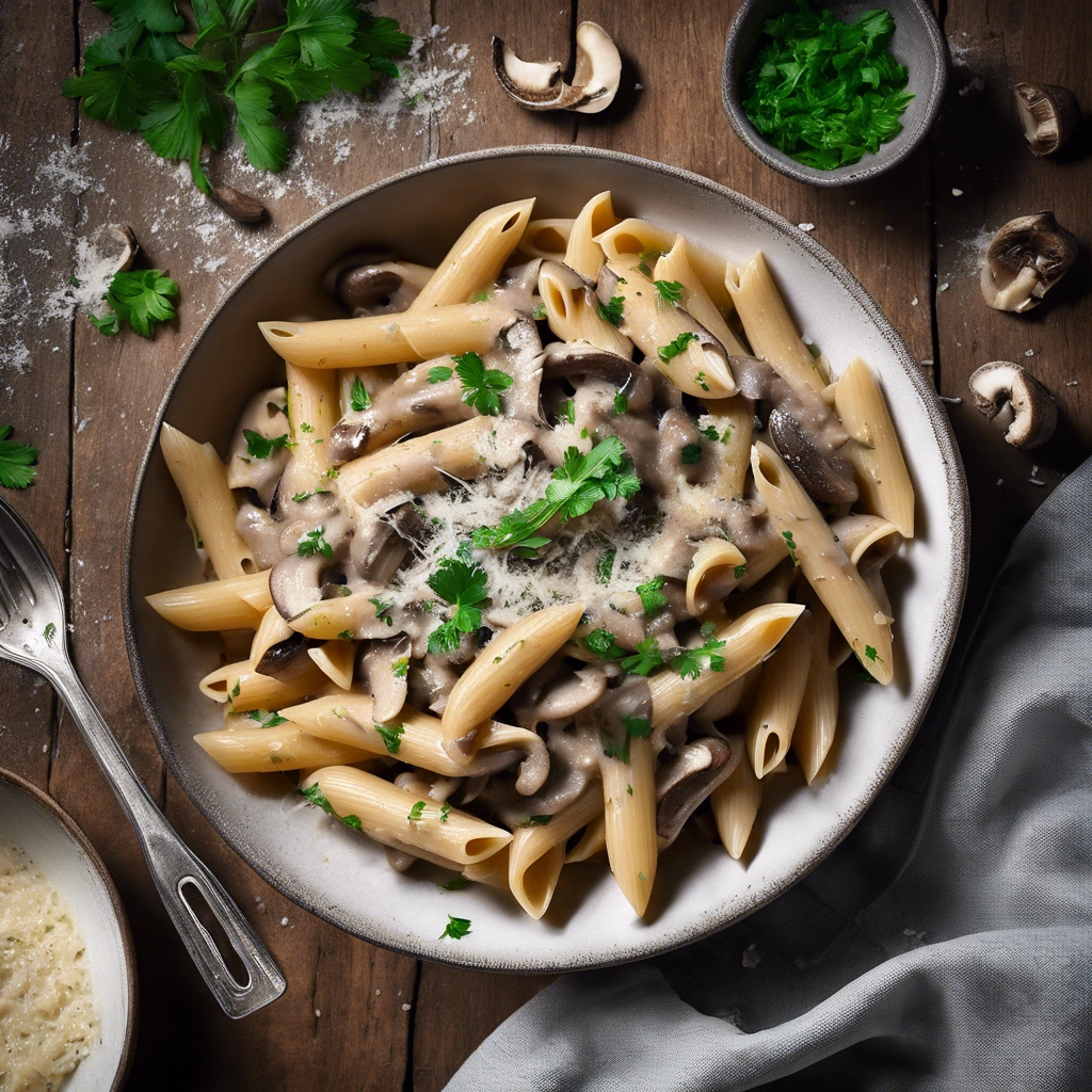 Mushroom Pasta